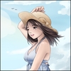 【キャラクター縁起】夏の海と少女