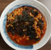 【本日の一皿#040】３分で激変！野菜ジュースで作る絶品チリトマト風チキンラーメン