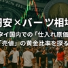 【円安×バーツ相場】タイ国内での「仕入れ原価」と「売値」の黄金比率を探る
