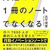 大平信孝「先延ばしは１冊のノートでなくなる」：多分良いことが書いてあるのに、読み難い