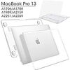 AMOVO MacBook Pro 13 ケース 2016-2020 モデル 適用 クリスタル ハードカバー 軽量 薄型 スリム マックブックプロ A2251 A2289 A1708 A1989 A1706 A2159 対応 保護ケース キズ防止 汚れ対策