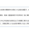 商業統計調査データの分析１ - R言語で規模の小さい業種はどこか調べる。