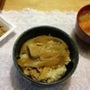 残り物で夕食