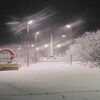 冬は去らない　5月23日、北千島で降雪