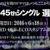 【第8回AKB48総選挙：速報】AKB48 45thシングル選抜総選挙速報結果