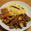 豚バラのチョエラ風(ネパール料理)と冷蔵庫の残り物カレー 毎日ご飯