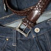 【色ち買い】J&M DAVIDSON（デヴィッドソン）のメッシュベルトのブラウンを追加購入！名品は２色揃えておくと間違いない