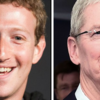 フェイスブックのビジネスモデルを巡り、ザッカーバーグとアップルCEOのクックが応酬
