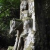 共同墓地と馬乗り馬頭観音