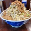 ラーメン二郎 めじろ台店〜大ラーメン／生たまご／ニンニク少しヤサイアブラ／非乳化スープ／自家製麺／巨大ブタ／め二郎〜