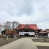 11月1日お朔日参り～今日の釧路一之宮 厳島神社はどんより曇り空