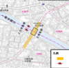 新潟県新潟市 市道葛塚南線 土地亀橋が開通