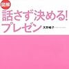  天野暢子さんの『話さずに決める！　プレゼン』を読みました。～プレゼンの勝負はいつ決まるか知っていますか？　