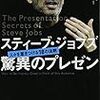 通勤電車で読んでた『スティーブ・ジョブズ 驚異のプレゼン』。