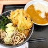高幡そば（高幡不動）かき揚げ田舎そば＋ミニカレー