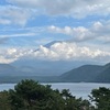 本栖湖の富士山