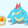 【ポケモンスリープ】スイクンイベント攻略方法を考える！オーダイル軍団でワカクササラダを作り続けるのはどうか