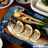 塩鯖の柑橘風味