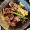 肉×和のテイストが融合したビーフステーキ定食が美味い【肉のマルヤマ】300gレアで