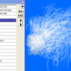 NekoPaint　回虫ブラシ　テスト