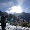 今年最後の四国遊山　頂への風景