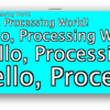 Processingで縁取り文字