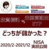 投資信託と米国高配当ETFどっちが儲かった? NISA実績データを公開!