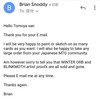 Brian Snoddy コミッション依頼について