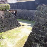 現況・熊本城　本丸御殿虎口