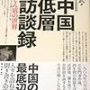 中国低層訪談録　廖亦武／集広舎・中国書店