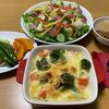 じゃが芋米粉グラタン☆豚ロース焼き