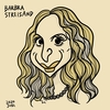 Barbra streisandの似顔絵
