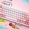 80Retros GAME1989 65 Pink｜かわいいデザインと堅実な設計を両立したCNCアルミ65%キーボード