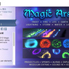 Magic Arsenal　直線的に発射する魔法のパーティクル