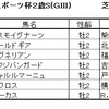 東京スポーツ２歳ステークス（GⅢ）予想