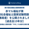 赤マル福祉が第37回社会福祉士国家試験問題分析（難易度）を公開されました。【過去全15年分】