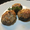 しいたけの肉詰め、キーマカレー風味
