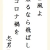 台風よ来るなら飛ばしてコロナ禍を