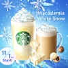 スターバックスから「マカダミア ホワイトスノー チョコレート フラペチーノ」が新登場！2024年冬の新商品、モカもあり