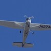 飛行機[JA3746]｜位置関係は偶発...