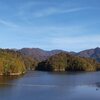奥利根湖の紅葉kayak