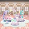 【ポケ森 ふわふわドリーム フォーチュンクッキー】激かわ♡ふわふわドリーム レイアウト 完成！