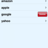  Titanium MobileでTableViewの削除ボタンを実装してみる。