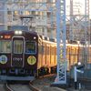 能勢電1757F祝電の回送を撮影～雲雀丘花屋敷付近にて_26/02/21