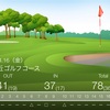 2021年全日本アマチュアゴルファーズ選手権の地区予選　武蔵丘ゴルフコース　78