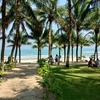 ダナンの広くて長い白い砂浜のビーチ - ミーケビーチ（My Khe Beach） - （ダナン・ベトナム）
