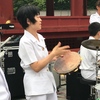 鶴岡八幡宮での横音演奏会