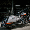 パーツ：Rinehart Racing「4.5" Black Chrome Slip-on Exhaust for Harley CVO」