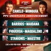 【プレビュー】PBC PPV！アンダーカードに登場は、バリオス、フィゲロア、スタニオニス！東京ドーム前日も4大世界戦！