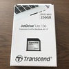 TranscendのMacbook Air専用SDスロット対応拡張メモリーカード JetDrive Lite 130 256GB for Macbook Air 13"を買いました